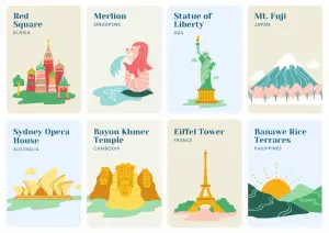 WORLD MONUMENTS AND LANDMARKS (3)